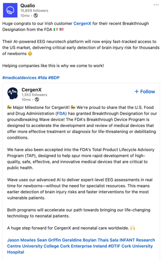 CergenX medtech startups 2026