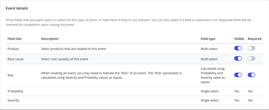 Qualio CAPA software form customization